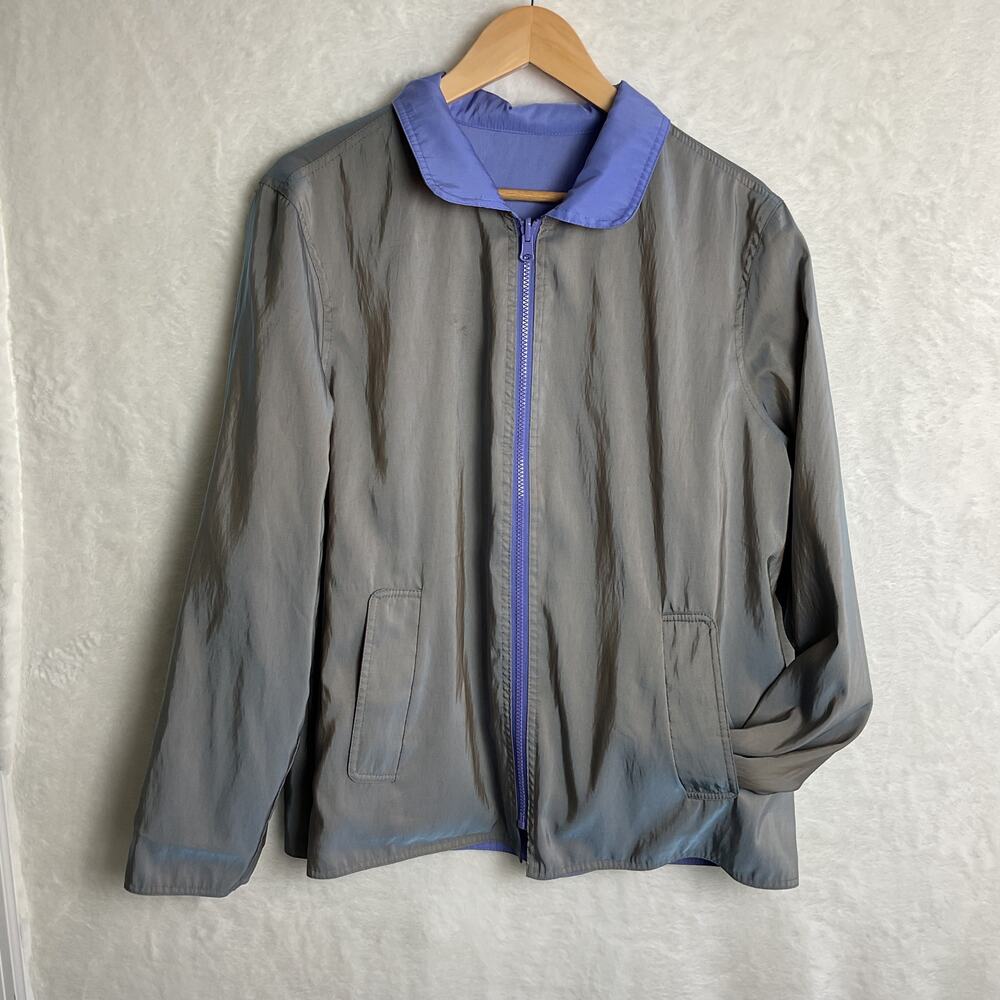 Mycra Pac Reversible Windbreaker Full Zip Jacket Wmns 2 M/L - Picture 4 of 12